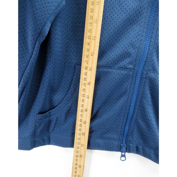 VINTAGE Nike Jacket Boys Kid Medium Track Coat Warm Up Soccer Mesh Full Zip - Picture 5 of 11